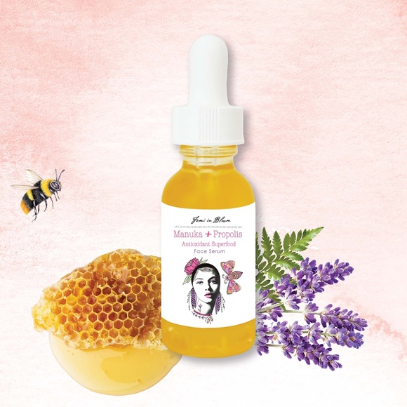 Manuka + Propolis Antioxidant Skin Superfood Organic Face Serum / Anti-Aging - Picture 1 of 12